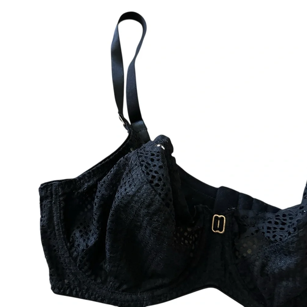 Freya Elegant Black Lace Bra size 34C